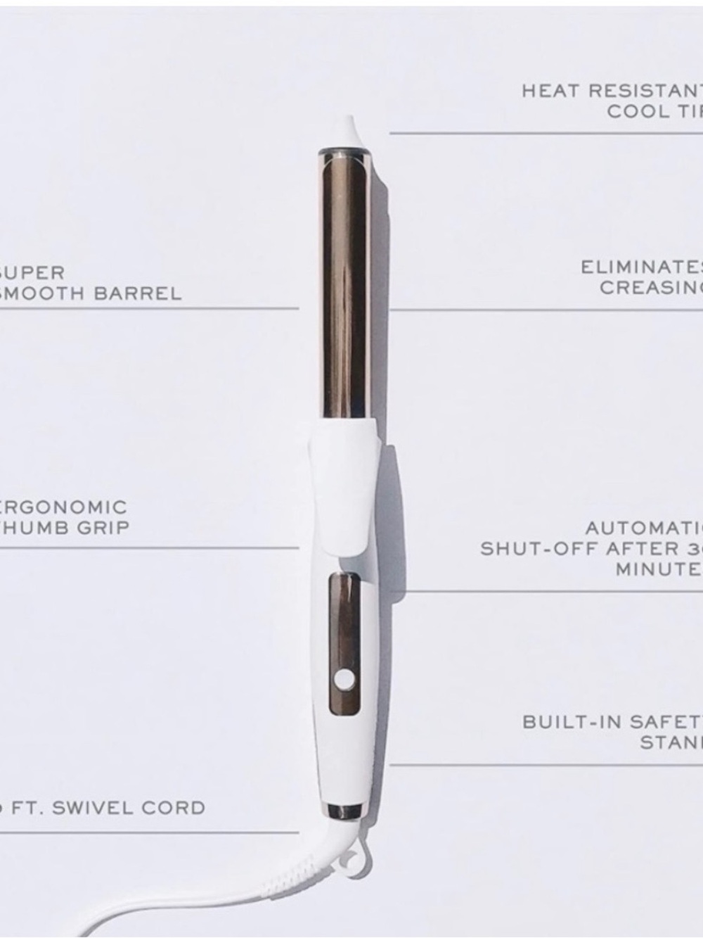 NIB....Kristin Ess Hair 1" CURLING IRON - Picture 7 of 10